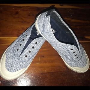 Blue & White Slip-on Women’s Sperry Shoes - EUC